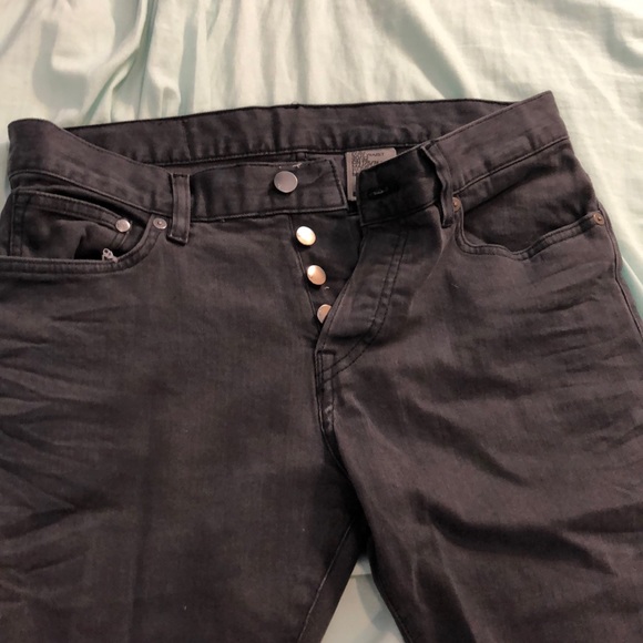 Slim waist grey jeans - Picture 3 of 4